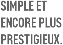 simple Et Encore Plus Prestigieux